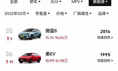 国产车排行榜前十名新能源车_国产新能源汽车排名前十名及价格比亚迪