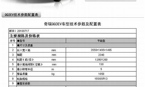 奇瑞qq汽车配件价格一览表_奇瑞qq汽车配件价格一览表图片